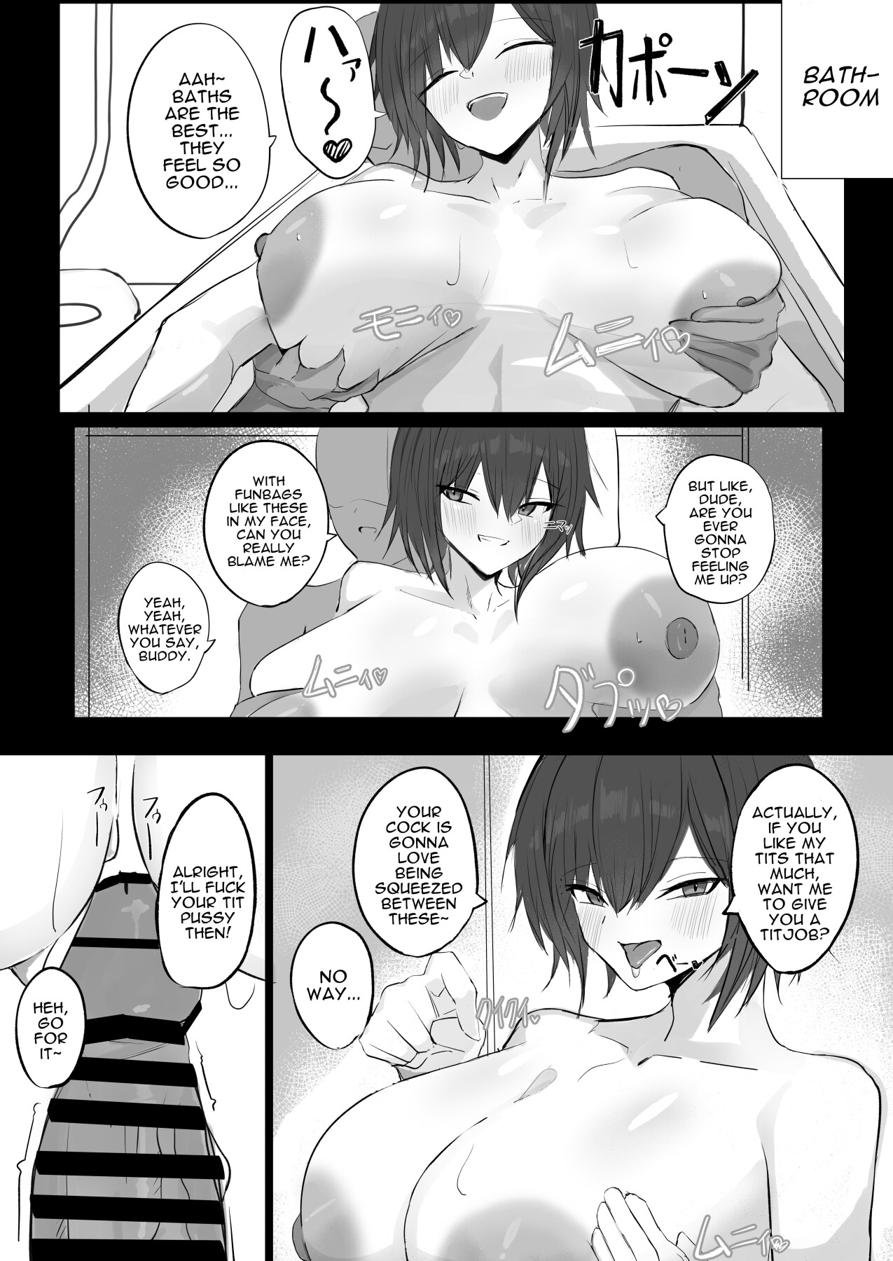 Hentai Manga Comic-Sex With My J-cup Bust Friend Who I Used To Think Was A Guy-Read-21